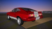 Ford Mustang Cobra 1976 for GTA Vice City miniature 4