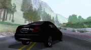 Mercedes Benz CLK500 (C209) для GTA San Andreas миниатюра 4