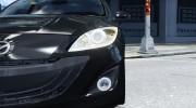 Mazda MPS 3 2010 для GTA 4 миниатюра 12