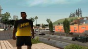 Футболка NAVI для GTA San Andreas миниатюра 1