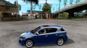 Lexus CT200H 2011 для GTA San Andreas миниатюра 2