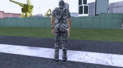 Крис в костюме Сафари para GTA San Andreas miniatura 3