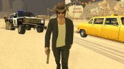 Skin GTA V Online в Ковбойской шляпе para GTA San Andreas miniatura 8