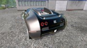 Bugatti Veyron v2.0 для Farming Simulator 2015 миниатюра 3