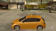 Mazda 3 для GTA San Andreas миниатюра 2