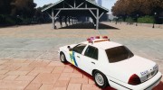 Ford Crown Victoria New Jersey State Police para GTA 4 miniatura 3