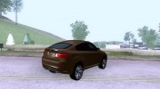 BMW X6M para GTA San Andreas miniatura 3