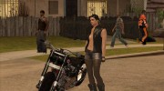 Biker Girl from GTA Online para GTA San Andreas miniatura 6