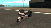 New Police Bike в стиле SA для GTA San Andreas миниатюра 1