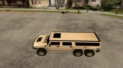 Hummer H6 для GTA San Andreas миниатюра 2