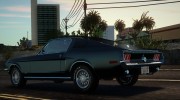 1968 Ford Mustang GT Fastback для GTA San Andreas миниатюра 9