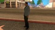 Suit With Green tie для GTA San Andreas миниатюра 2