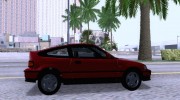 Honda CR-X 1991 для GTA San Andreas миниатюра 2