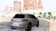 Volkswagen Scirocco 2009 для GTA San Andreas миниатюра 3