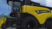 New Holland CR 90.75 Yellow Bull для Farming Simulator 2015 миниатюра 1