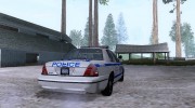 Ford Crown Victoria NYPD Unit для GTA San Andreas миниатюра 3