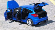 2016-2017 Ford Focus RS 1.0 for GTA 5 miniature 7