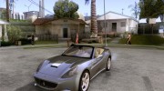 Ferrari California for GTA San Andreas miniature 1