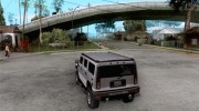 Hummer H2 Tunable для GTA San Andreas миниатюра 3