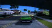 Sabre Drift Green Strips для GTA San Andreas миниатюра 2