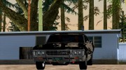 Chevrolet Impala 1967 Supernatural для GTA San Andreas миниатюра 3