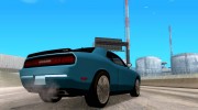 Dodge Challenger SRT8 2009 для GTA San Andreas миниатюра 4