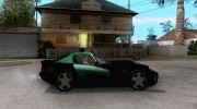 Dodge Viper Police для GTA San Andreas миниатюра 5