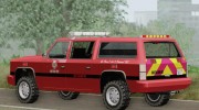 FBI Rancher - Metro Fire Battalion Chief 69 para GTA San Andreas miniatura 3