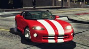 Dodge Viper RT10 для GTA San Andreas миниатюра 1