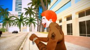 CJ - Crazy Clown para GTA San Andreas miniatura 2