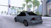Lexus IS300 для GTA San Andreas миниатюра 2