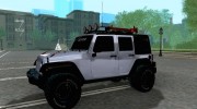 Jeep Wrangler 4x4 для GTA San Andreas миниатюра 2