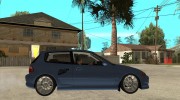 Honda Civic IV GTI для GTA San Andreas миниатюра 5