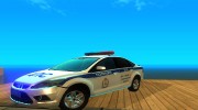 Ford Focus 2009 Полиция ДПС Нижегородской Области для GTA San Andreas миниатюра 1
