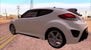 Hyundai Veloster Autovista 2012 для GTA San Andreas миниатюра 2