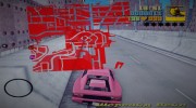 HQ Red Radar для GTA 3 миниатюра 4