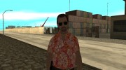Hawaiian Cop (Detective) para GTA San Andreas miniatura 1