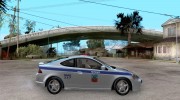Acura RSX-S ДПС Barnaul City для GTA San Andreas миниатюра 5