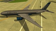 Boeing 777-300ER para GTA San Andreas miniatura 2
