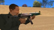 MP5 Grunge para GTA San Andreas miniatura 2