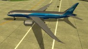 Boeing 787 Dreamlinear for GTA San Andreas miniature 2