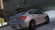 2016 BMW X6M 1.1 для GTA 5 миниатюра 11