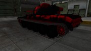 Черно-красные зоны пробития Т-44 для World Of Tanks миниатюра 3