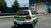 Volkswagen Golf 5 GTI South African Police Service for GTA 4 miniature 4