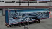 Jumbo Winter Trailers Pack v2 для Euro Truck Simulator 2 миниатюра 3