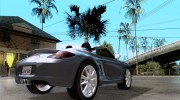 Porsche Boxster для GTA San Andreas миниатюра 4