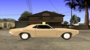 Dodge Challenger R/T Hemi 70 для GTA San Andreas миниатюра 5