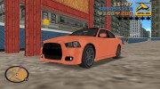 Dodge Charger Juiced TT Black Revel для GTA 3 миниатюра 2