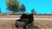 Land Rover Defender para GTA San Andreas miniatura 1