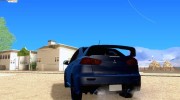 Lancer Evo X BMS Edition v1.1 для GTA San Andreas миниатюра 3